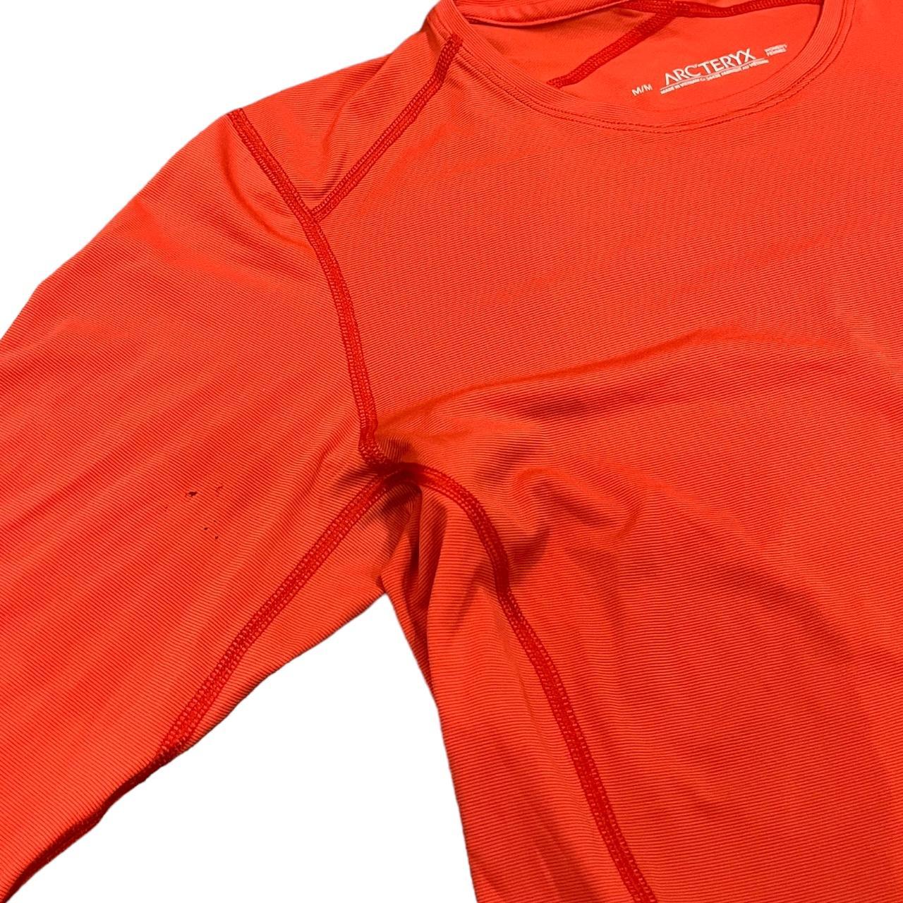 Arc'teryx Women’s Medium Orange Long Sleeve T-Shirt Activewear Top