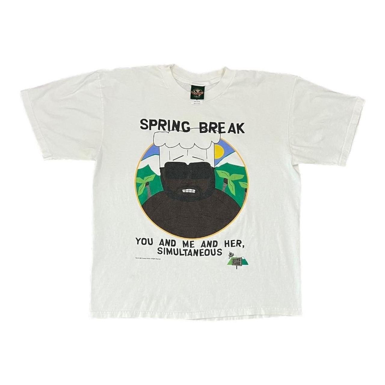 Vintage 1999 South Park Chef Spring Break Threesome... - Depop