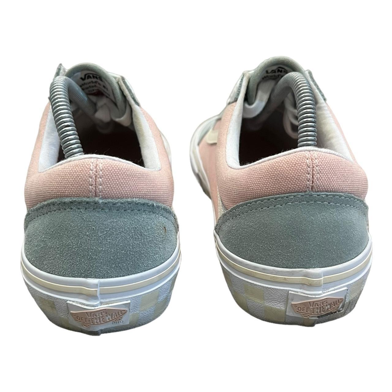 Vans Old Skool Pro Washout Peach Blue Men's Depop