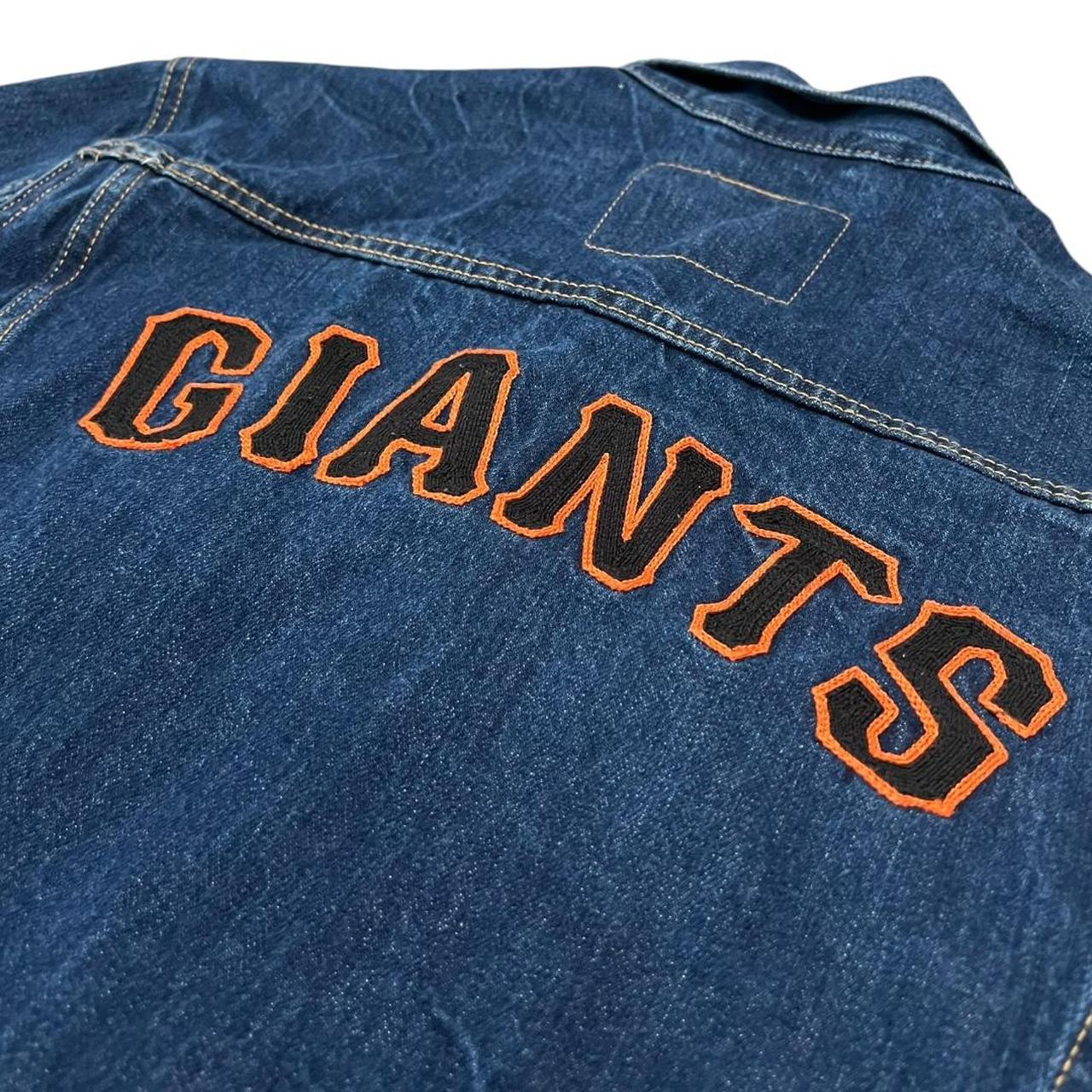 Levi's San Francisco Giants MLB Denim Trucker Jacket | Depop