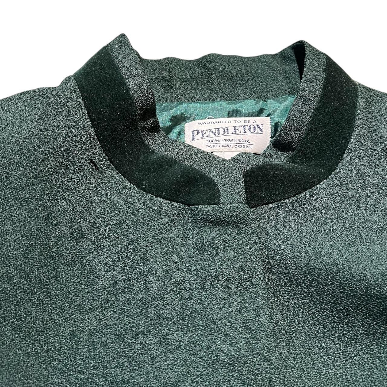 Pendleton Women's Blazer Jacket - Green - 12 – Vi… - image 3