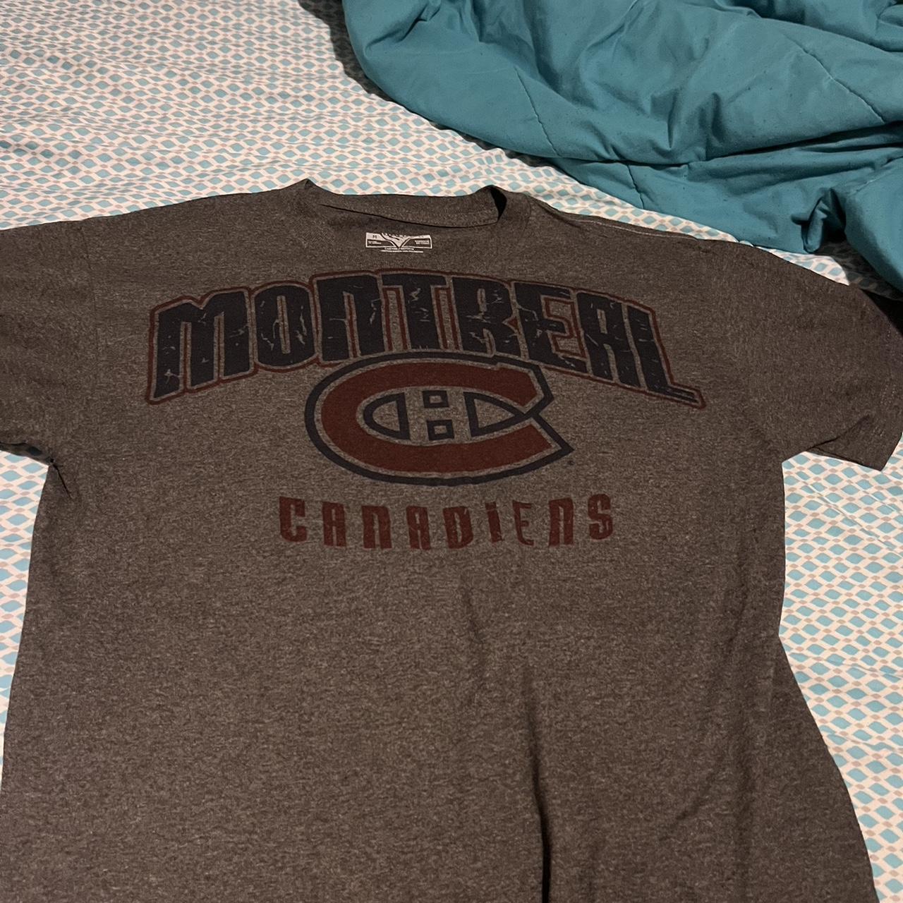 Vintage Hockey Jersey Montreal Canadians Size - Depop