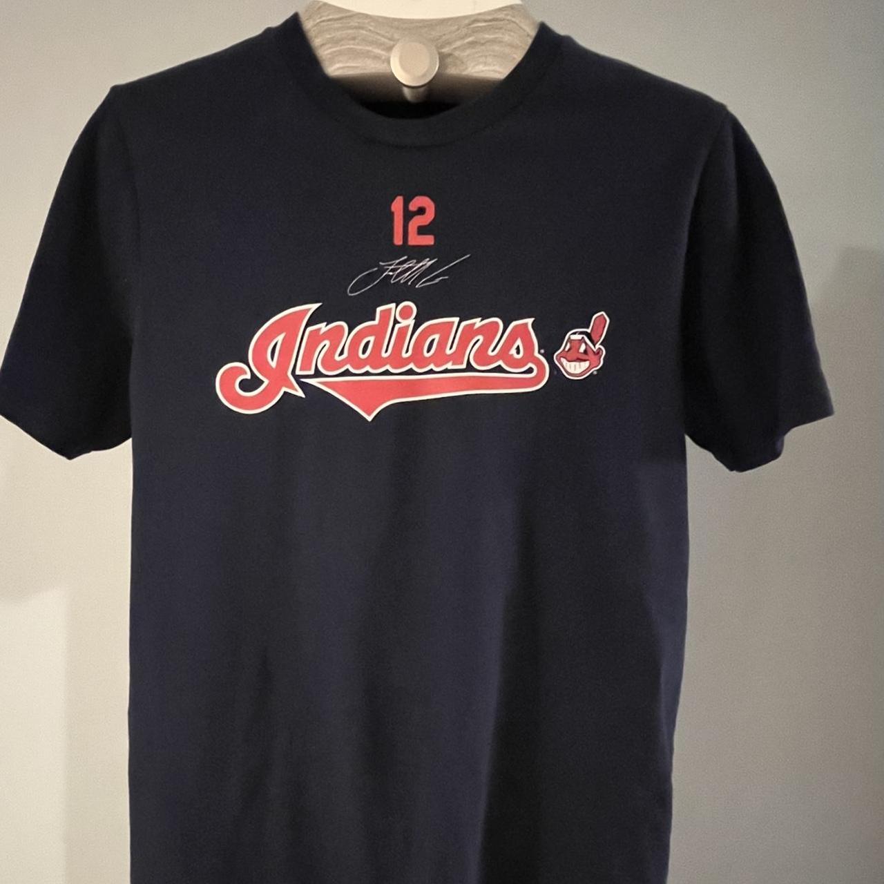 Francisco Lindor 12 Cleveland Indians Jersey - Depop