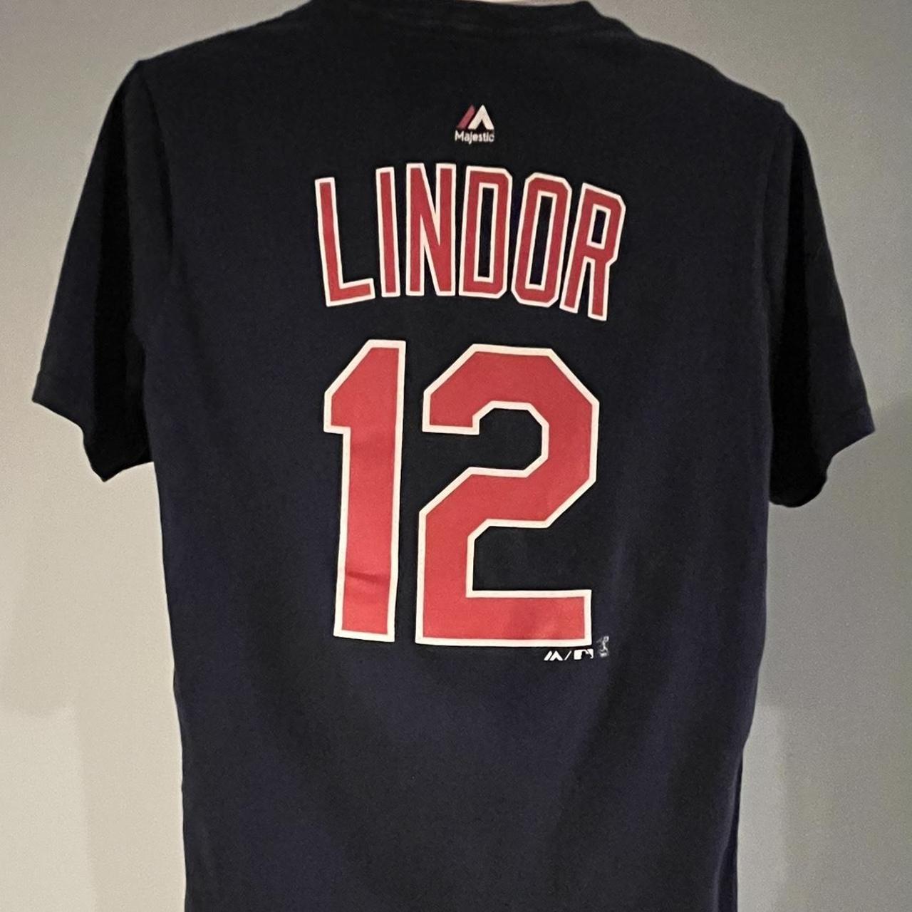 Francisco Lindor 12 Cleveland Indians Jersey - Depop