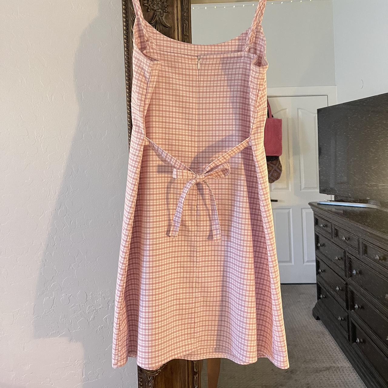 Brandy Melville Women's Pink Dress Depop