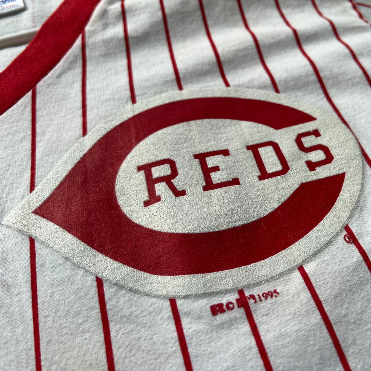 vintage Russell athletic Cincinnati reds MLB major - Depop