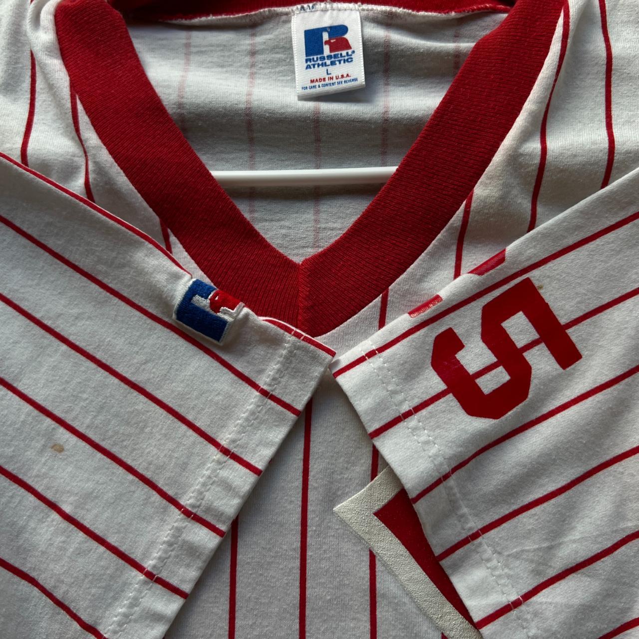 vintage Russell athletic Cincinnati reds MLB major - Depop