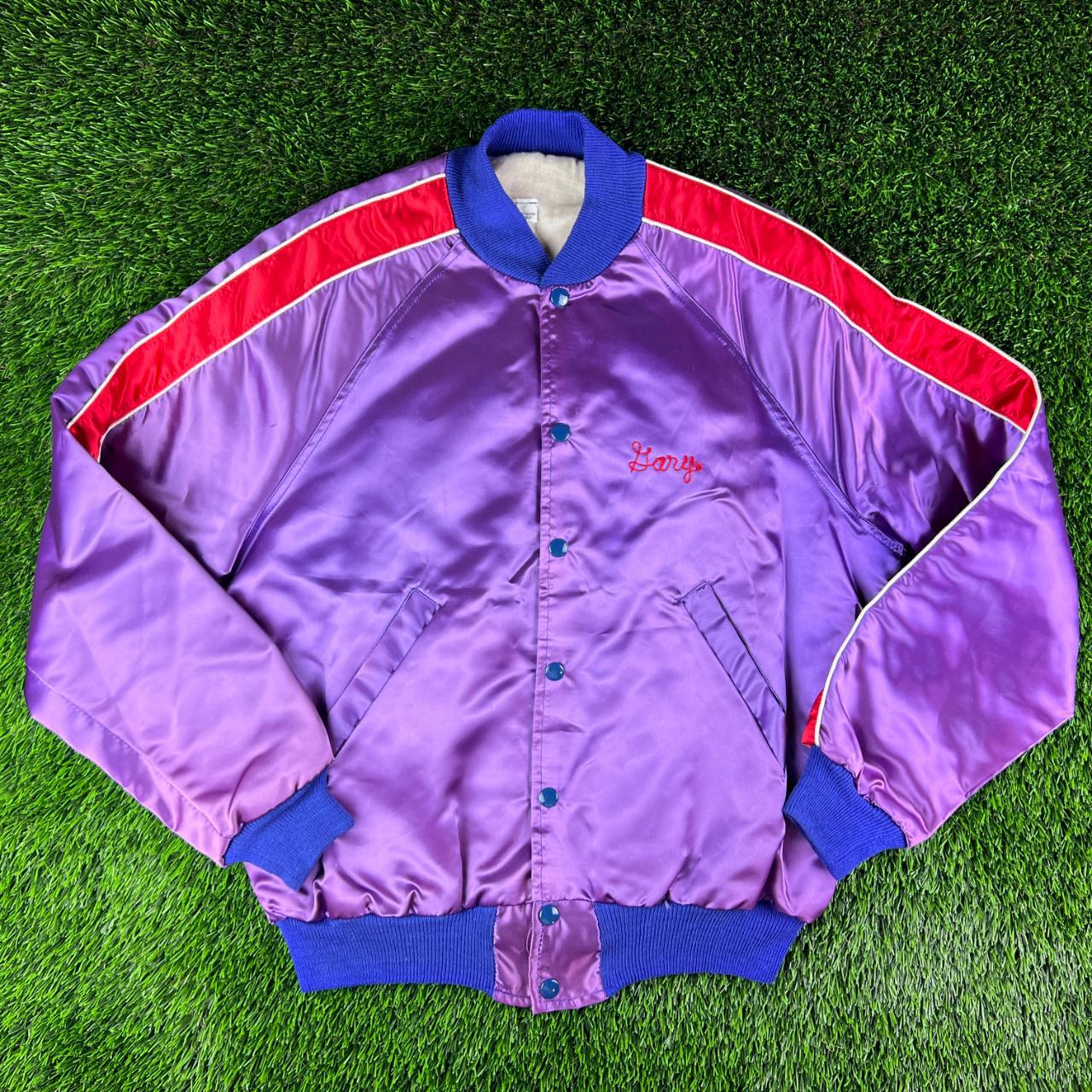 Vintage 60s-70s embroidered satin silk souvenir... | Depop 