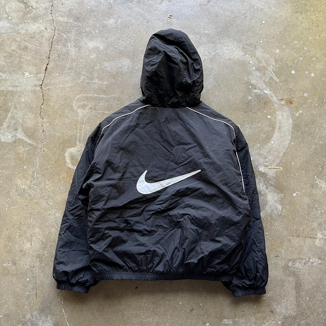 Vintage 90s Nike Jacket. Super clean look and style.... - Depop