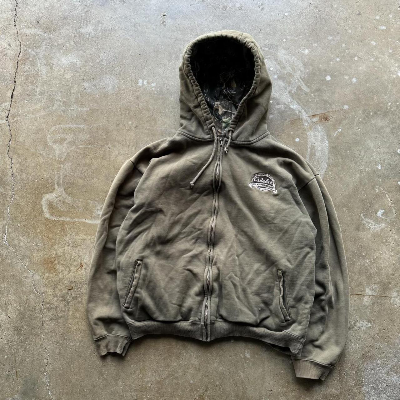 Vintage Earth Tone Camo Thermal Jacket. Super dope... - Depop