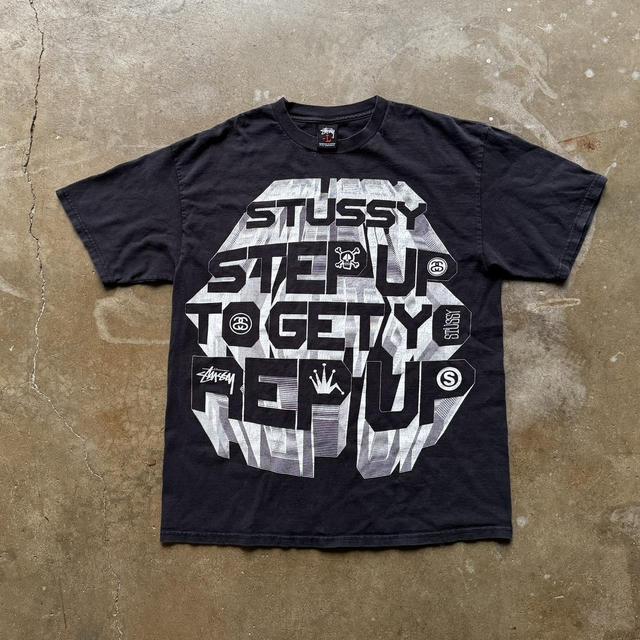 トップス 00s old stussy Throw-up Sweat 00s old stussy Throw-up Sweat Vintage Stussy T-Shirt [Early