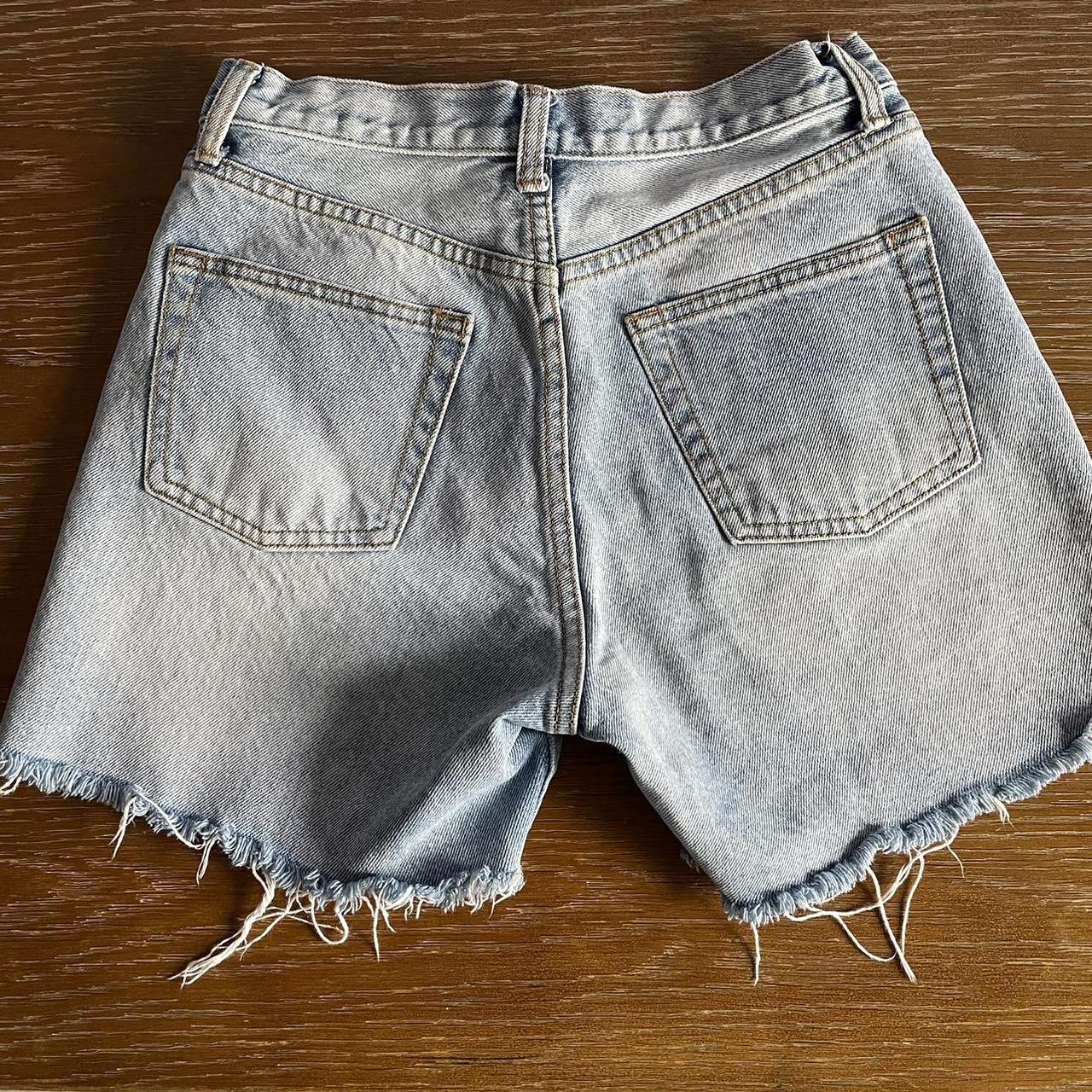 Molly Light Denim Shorts  Brandy Melville Womens Denim - The