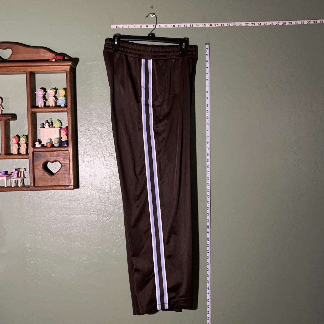 H&M Women's Brown and Blue Joggerstracksuits Depop