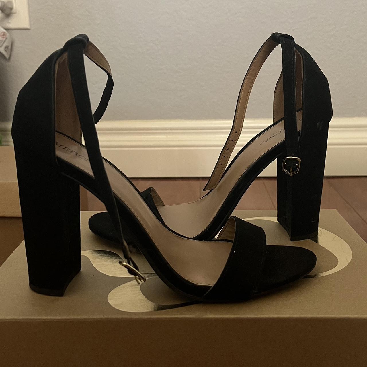 Merona black fashion heels