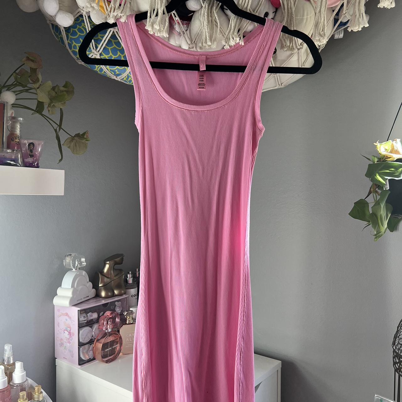 Pink Soft Lounge Minidress by SKIMS on Sale