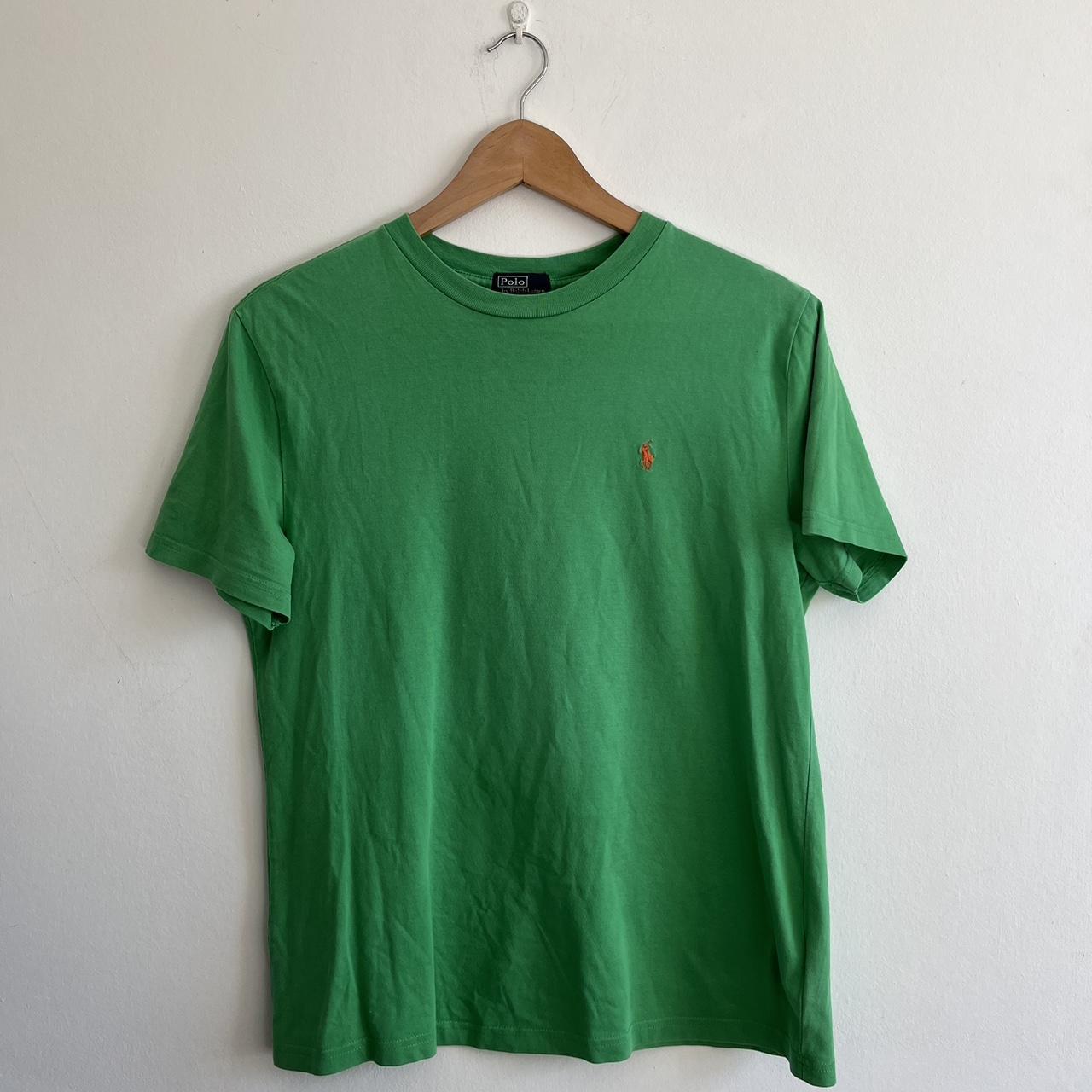 Polo Ralph Lauren Women's Green T-shirt | Depop