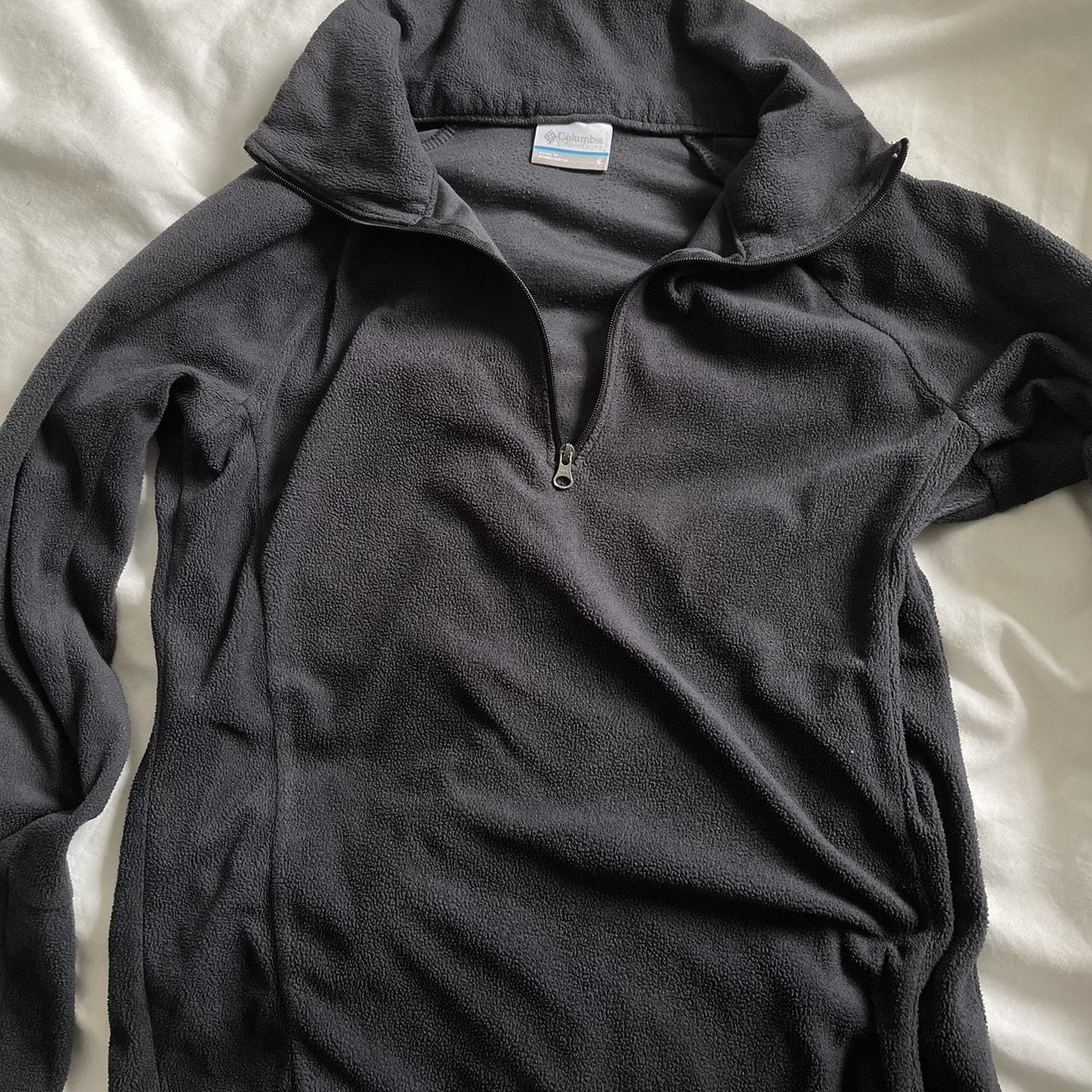 Columbia fleece with logo stitch on arm very good... - Depop