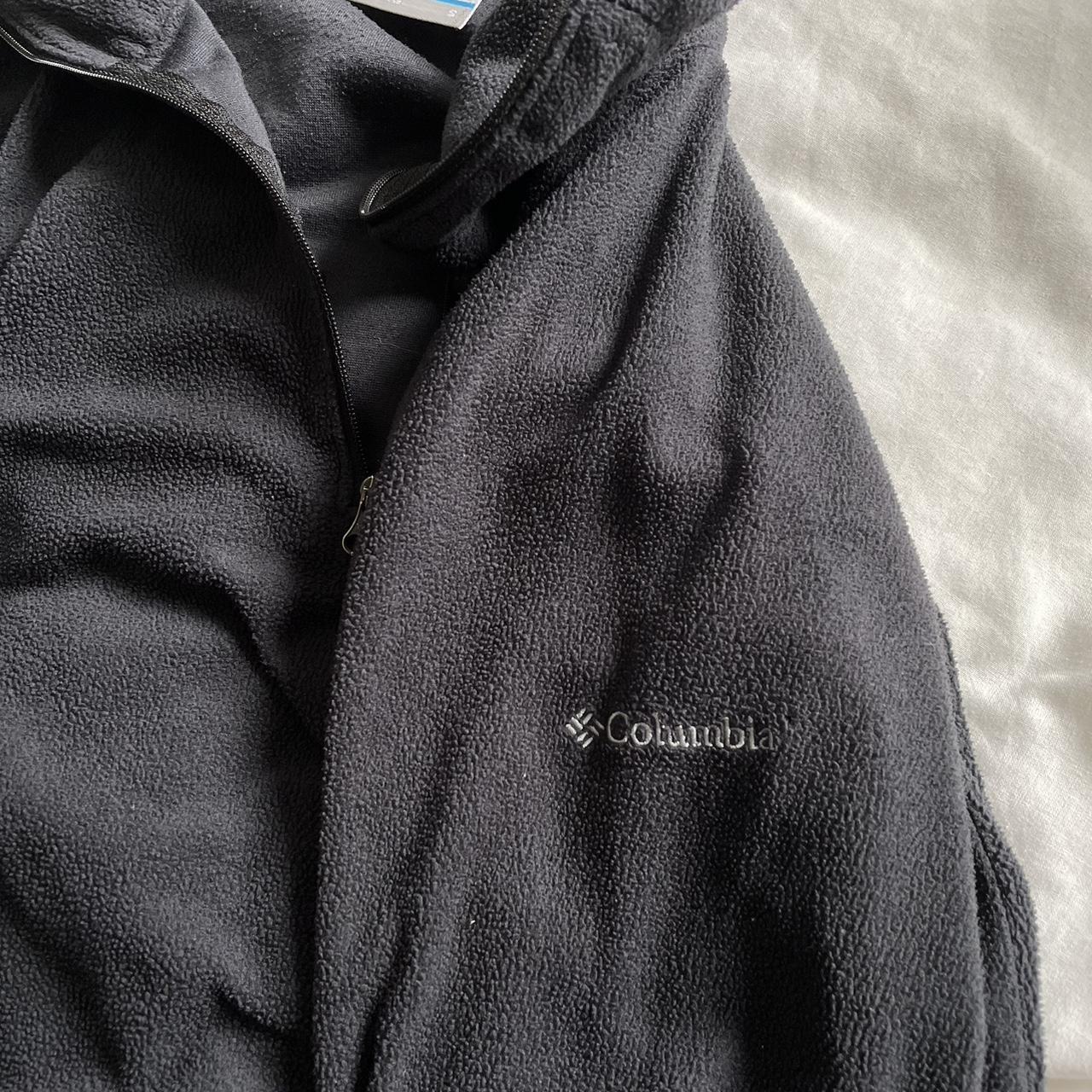 Columbia fleece with logo stitch on arm very good... - Depop