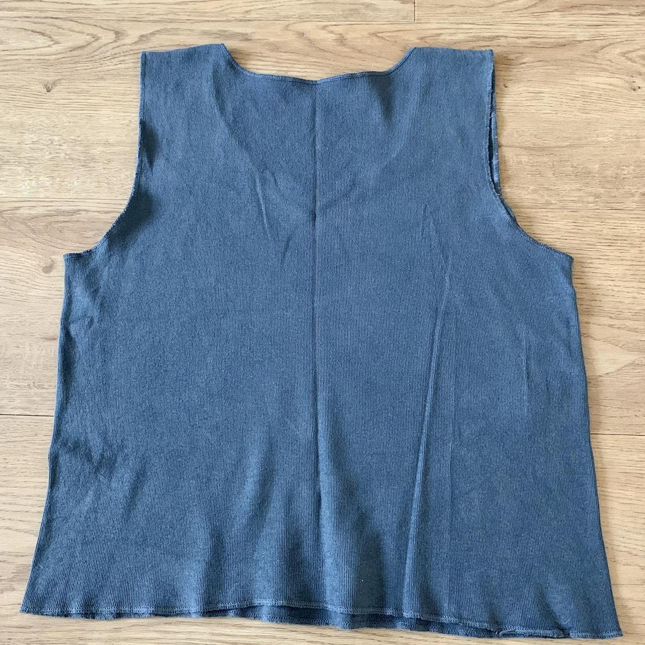 Brandy Melville Women S Grey Vest Depop