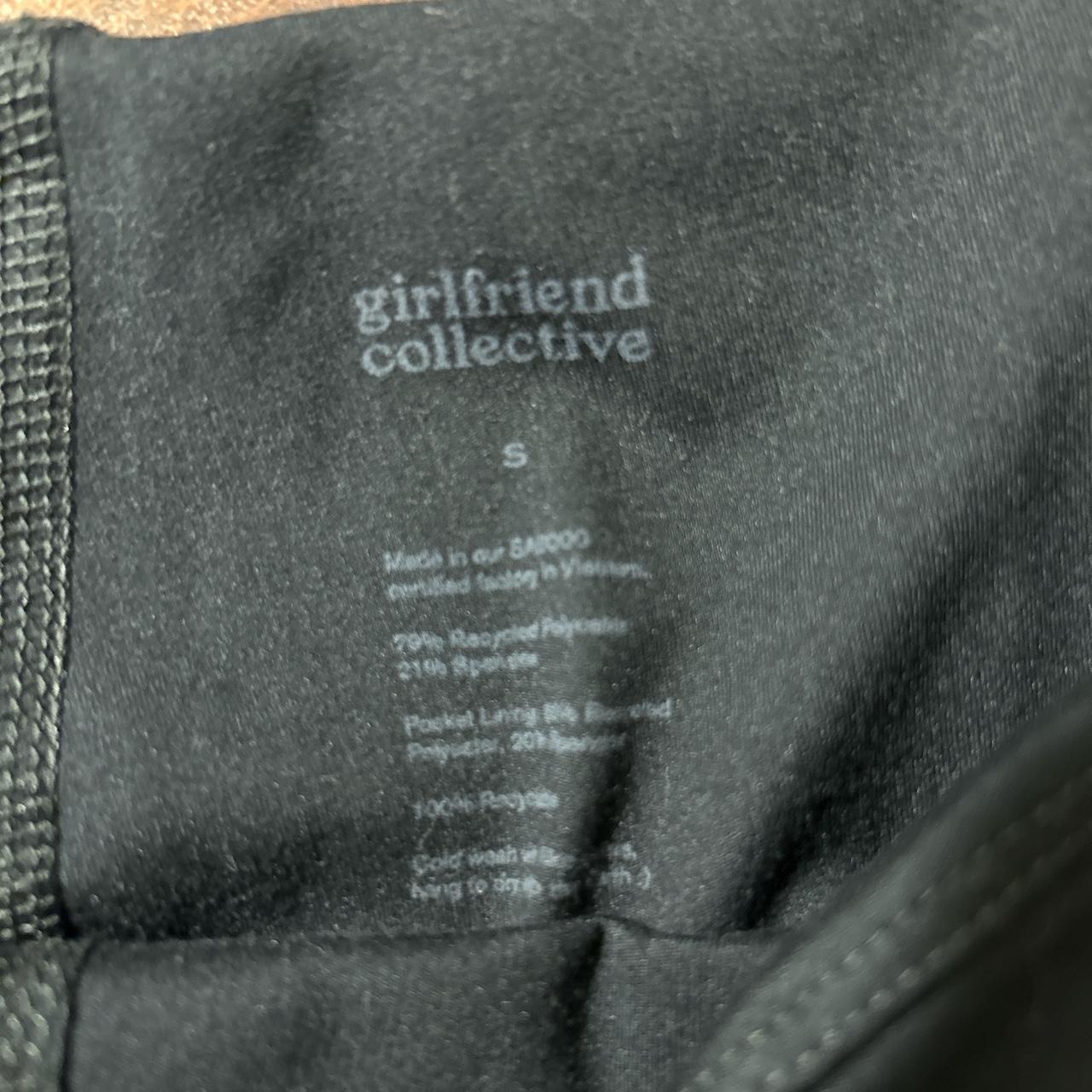 Girlfriend Collective Women's Black Skirt Depop