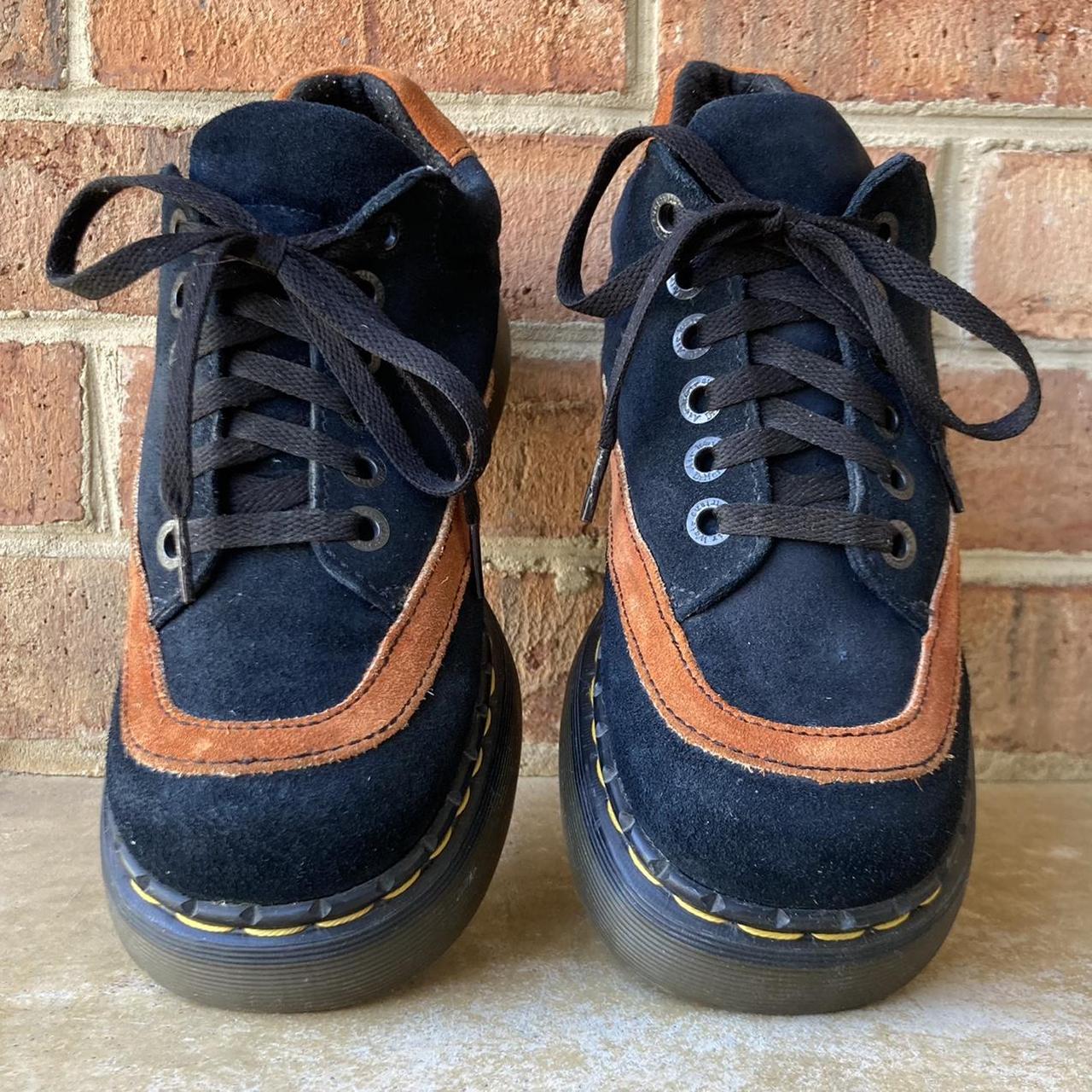 doc martens orange boots