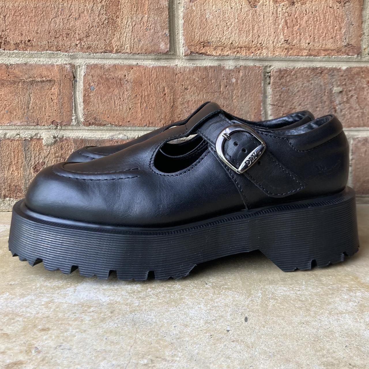 vintage dr. martens MIE 8680 envy platform moc toe... - Depop