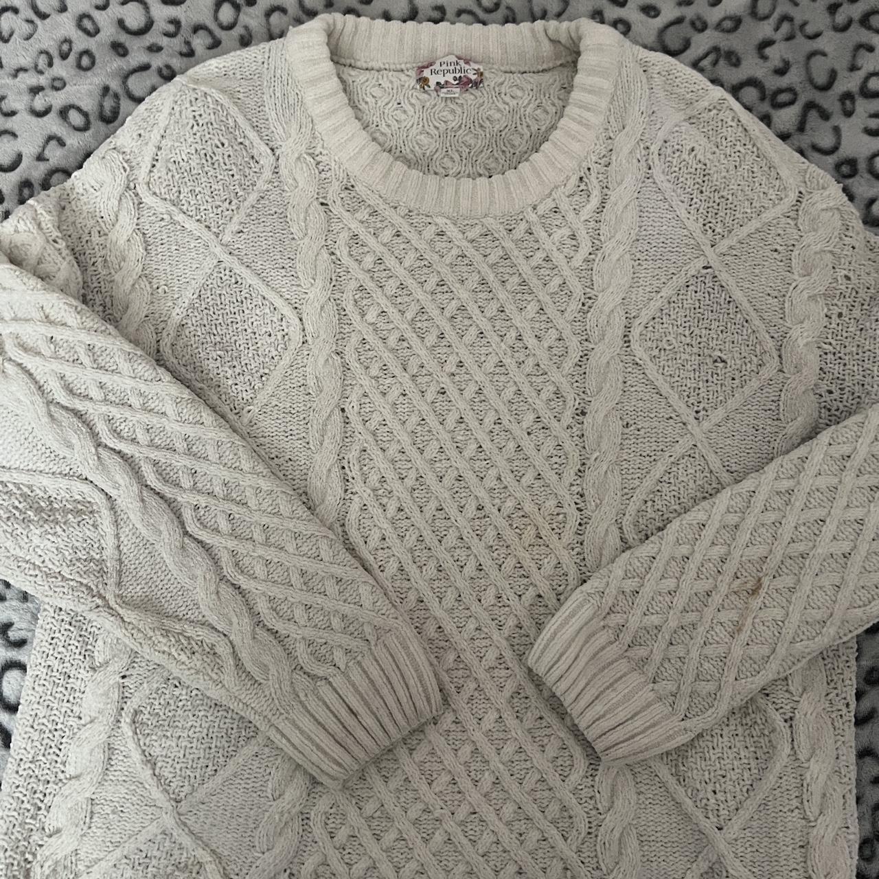 Horror Game Protagonist/Coquette Oversized Knit... - Depop