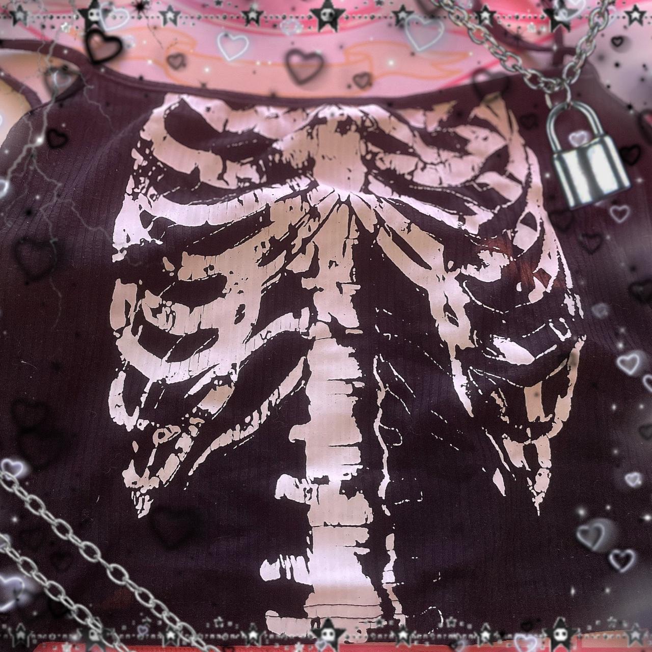 PLUS SIZE SKULL CAMI TOP! 💀🖤 I’ve had this top for... Depop