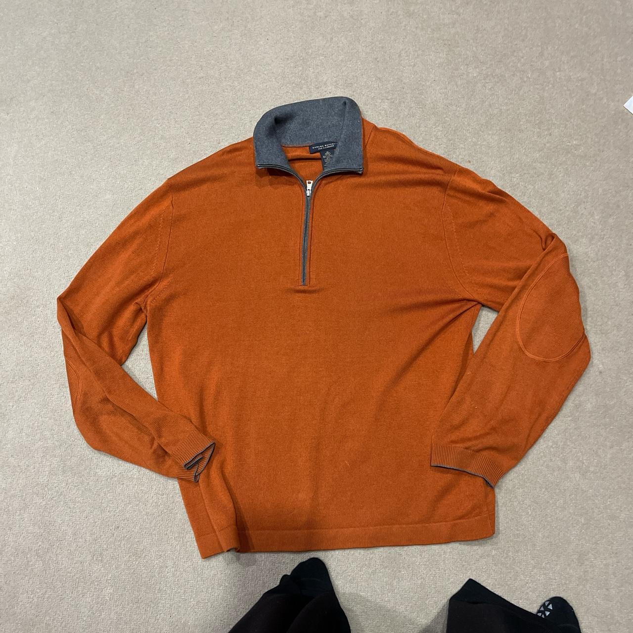 Banana republic quarter zip jumper Depop