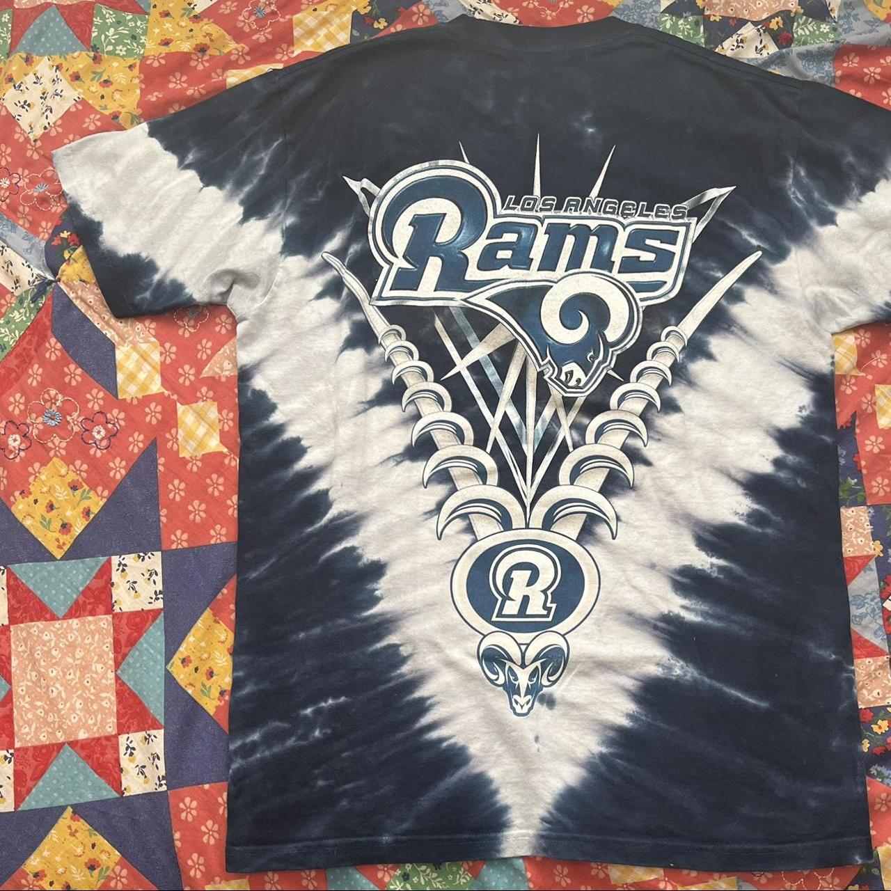 Los Angeles Rams Tie Dye Tee LA Rams tee in great - Depop