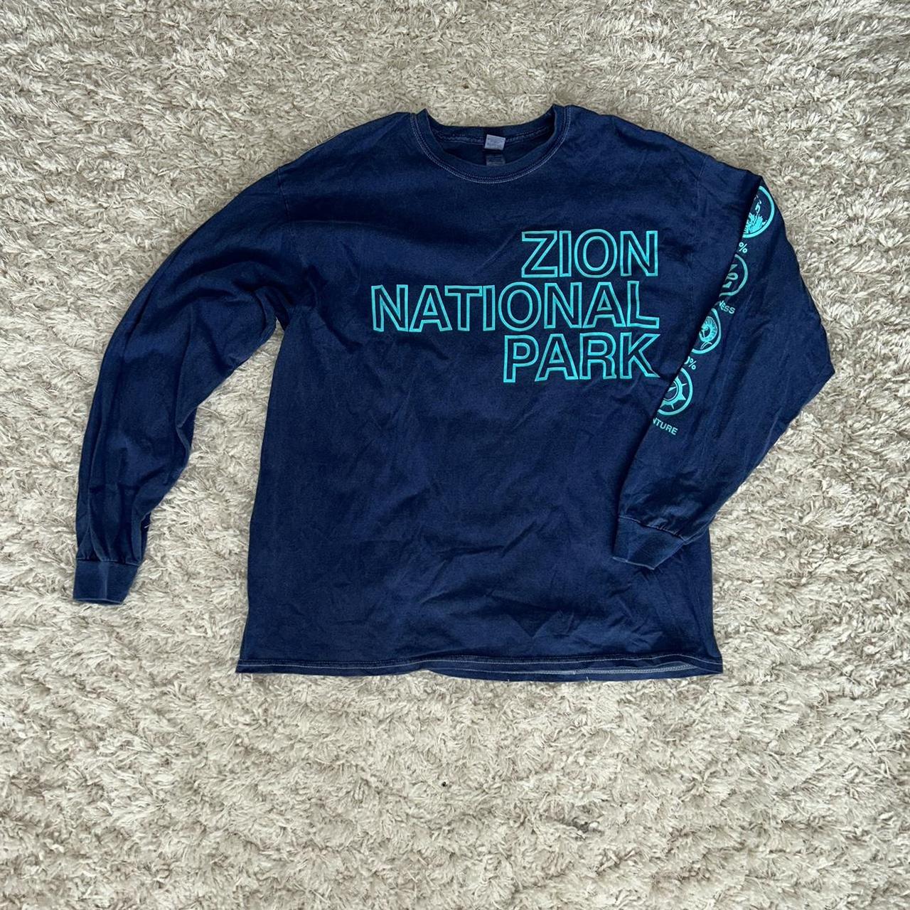 zion national park long sleeve shirt