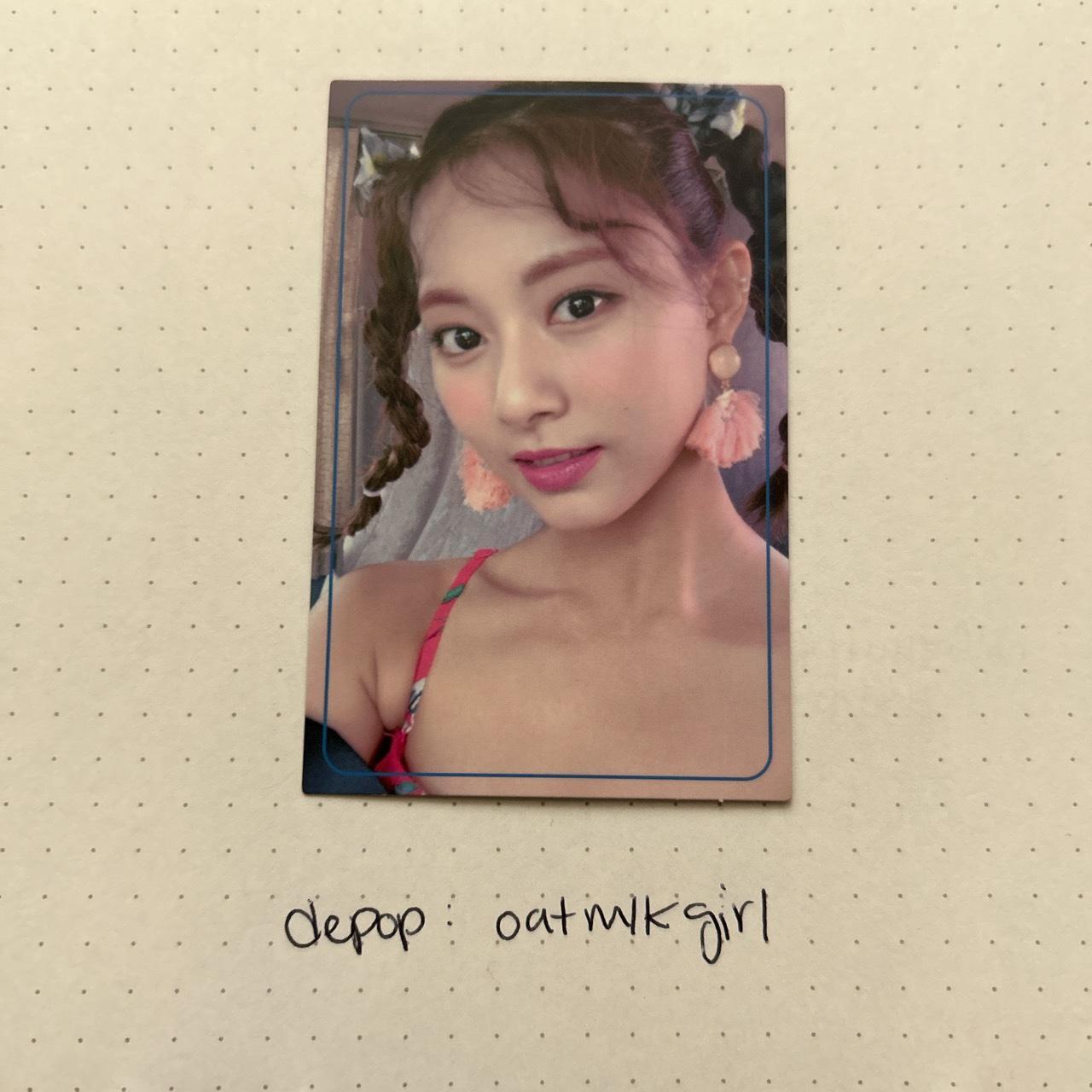 Wts Tzuyu Photocard Summer Nights Album Depop