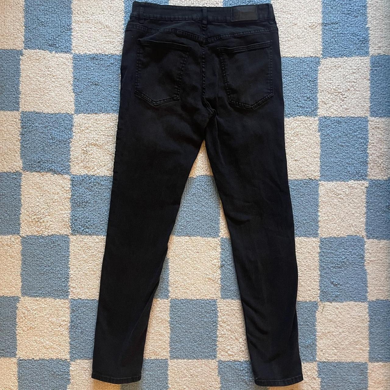Men’s “Original Use” Black Denim Skinny Jeans,