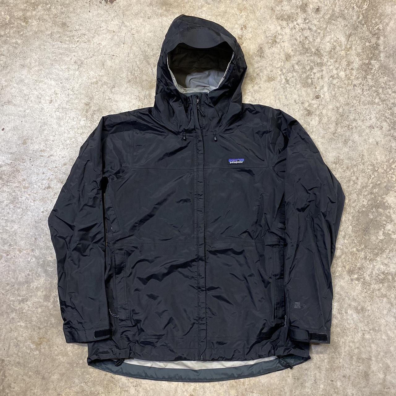 Patagonia rain jacket clearance black