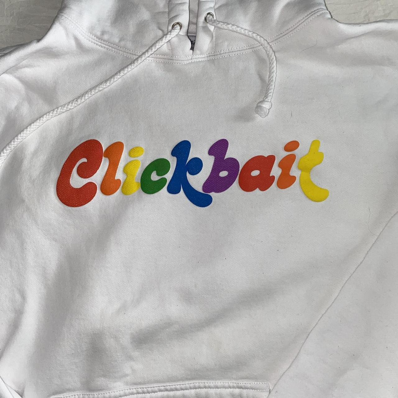 David dobrik pink discount rainbow clickbait hoodie