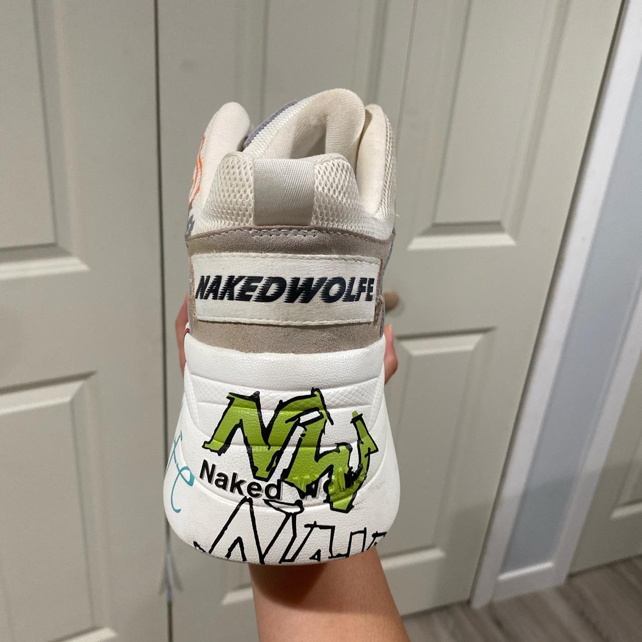 NAKED WOLFE  GRAFFITI TRAINERS 厚底スニーカー 国内発送 Naked Wolfe | Graffiti Track | Chunky Trainers | Cruise Fashion
