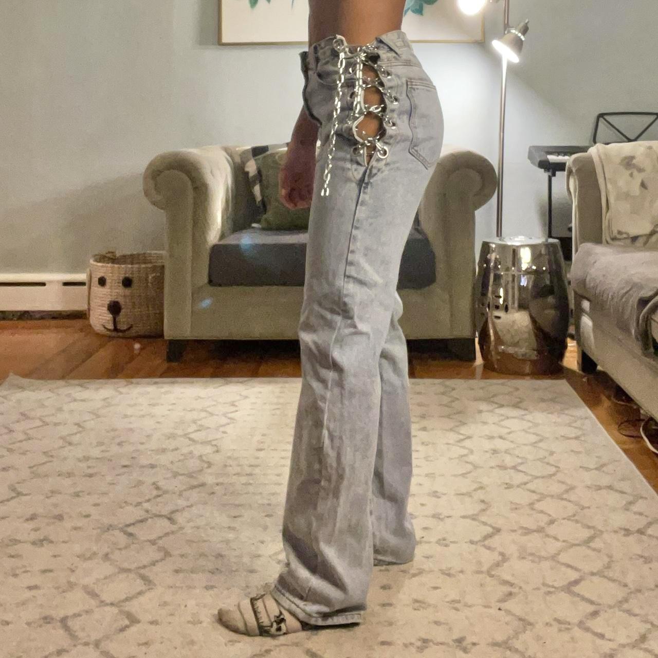 Fashion Nova Women's Blue Jeans Depop