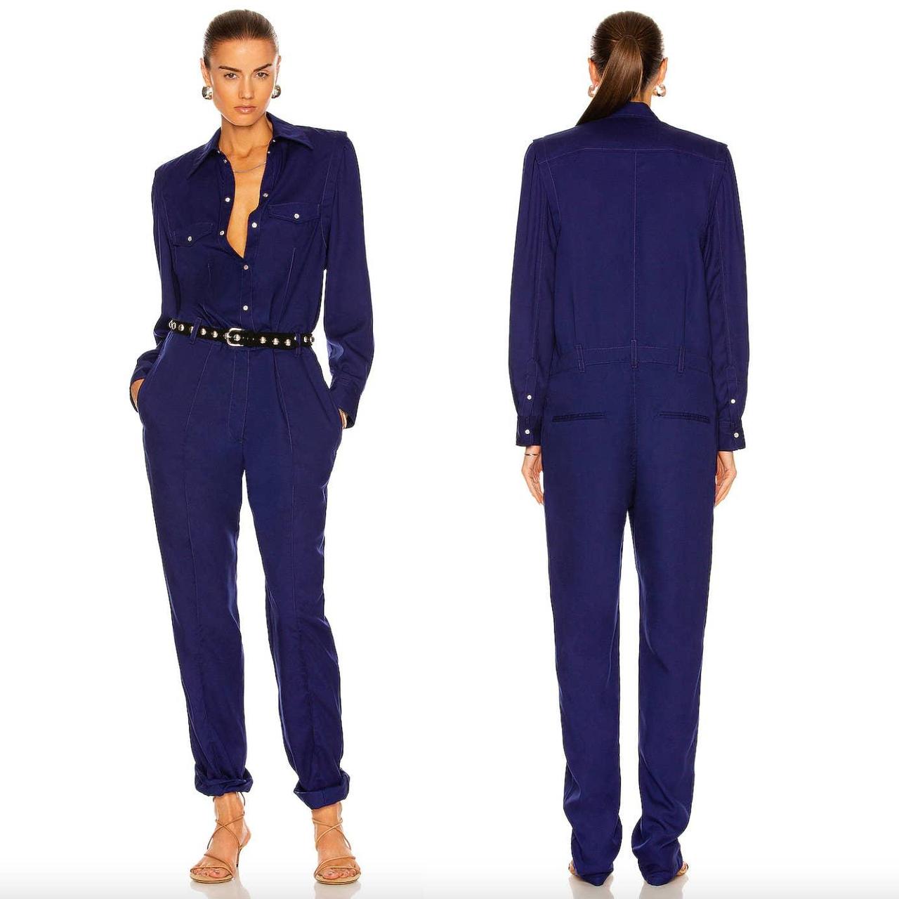 Isabel Marant Women's Blue Jumpsuit Depop