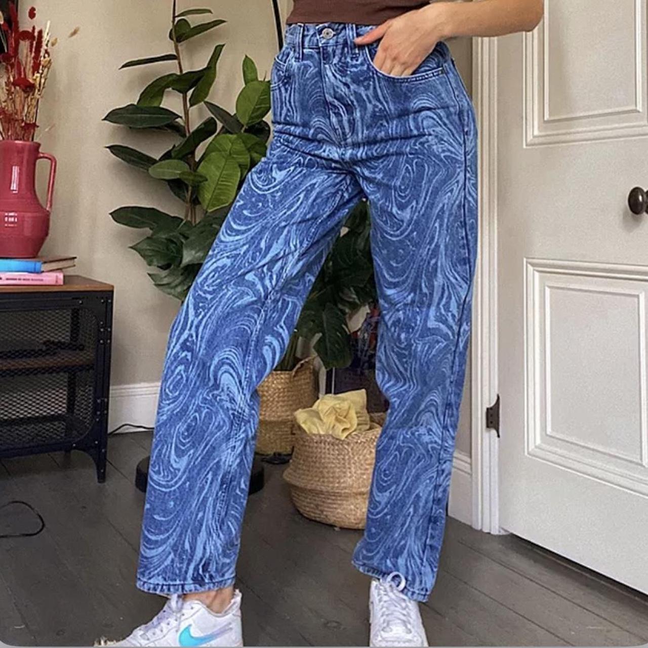 BDG jeans from urban 👖 size: waist 27” too big-... - Depop