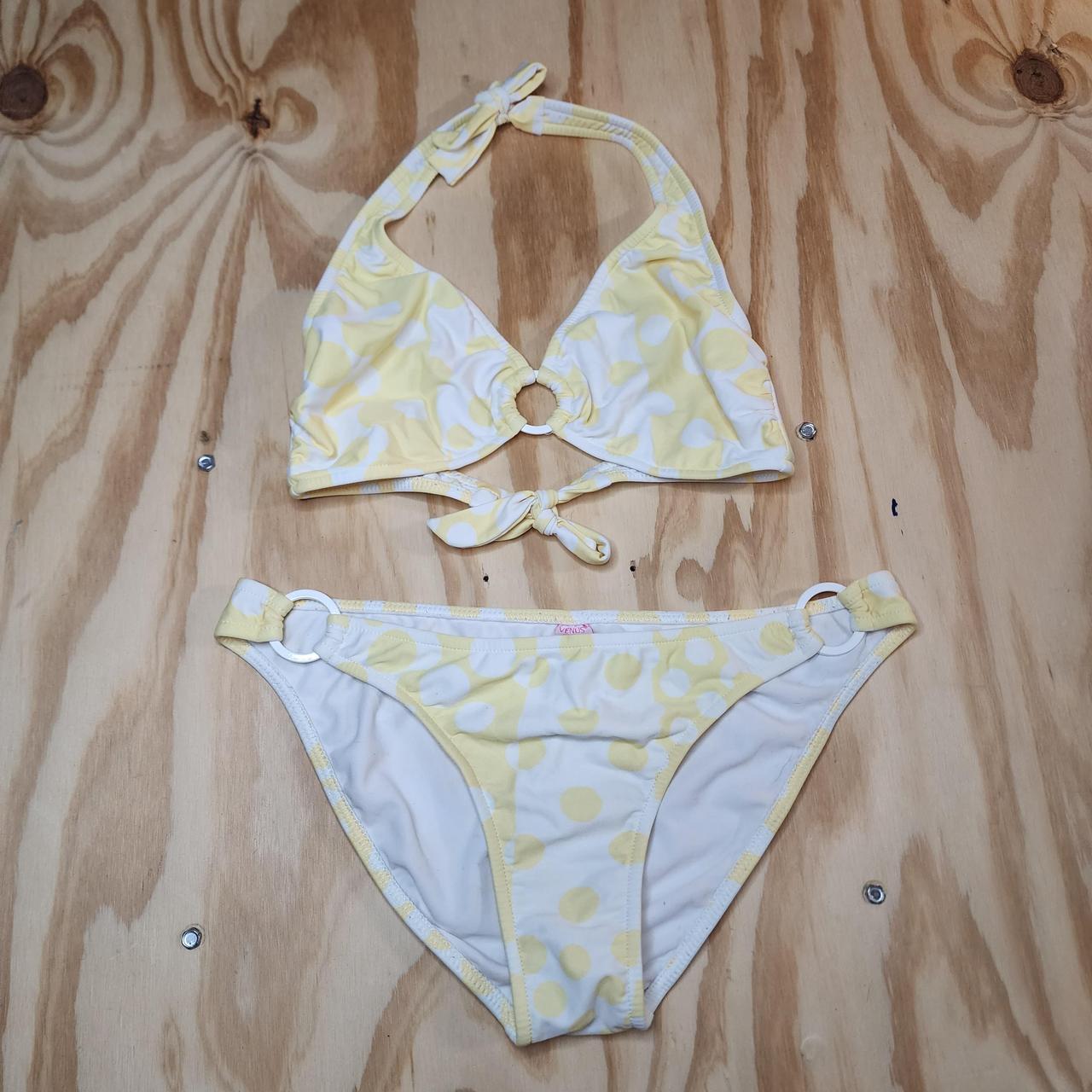 Itsy Bitsy, Teeny Weeny, YELLOW POLKA DOT Depop