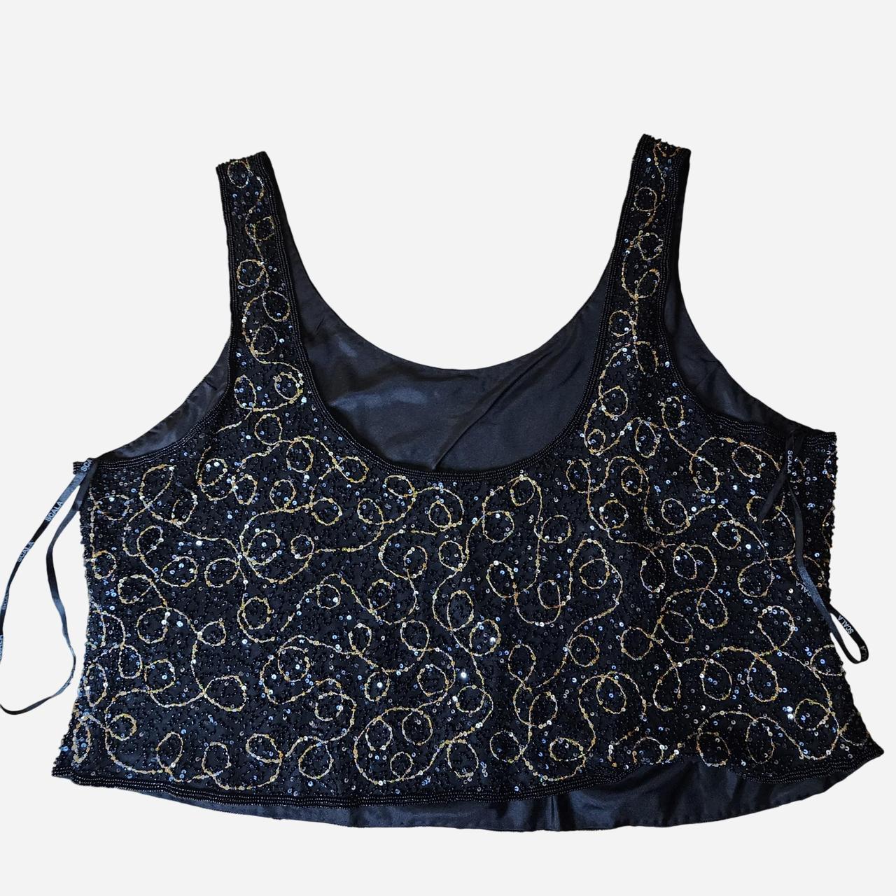 Scala Women's Tank top - Black - 24 – Plus Size S… - image 4