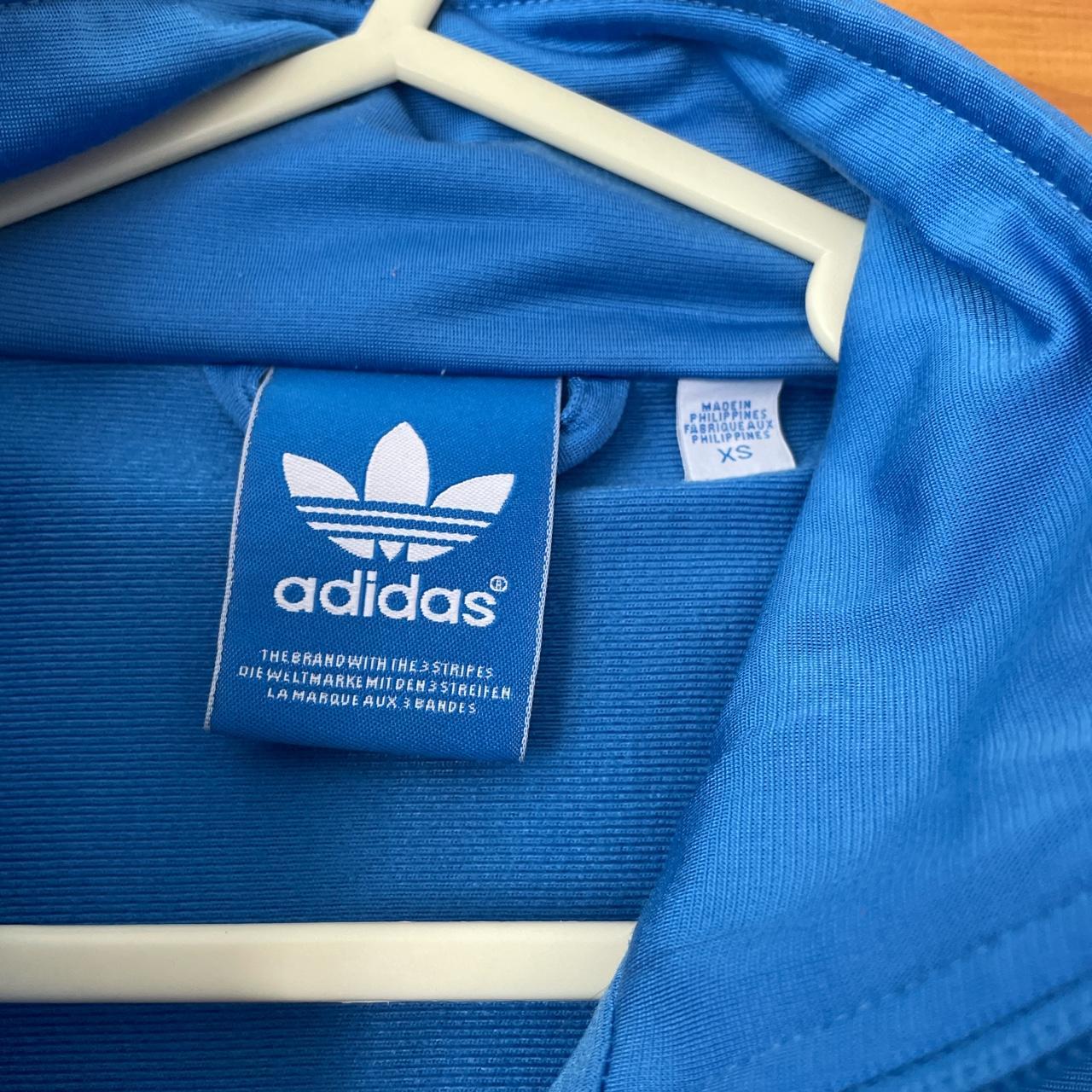 Adidas Originals ADI Firebird Track Jacket Blue Gold... - Depop