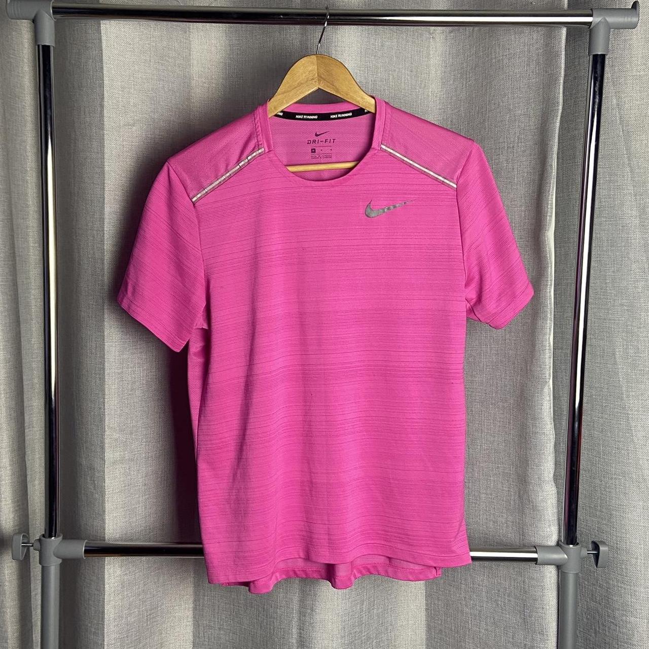 Mens pink dri sales fit shirt