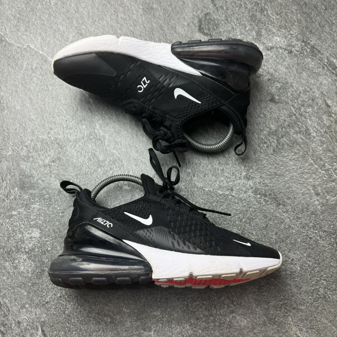 Nike Air Max 270 Black White Size UK4