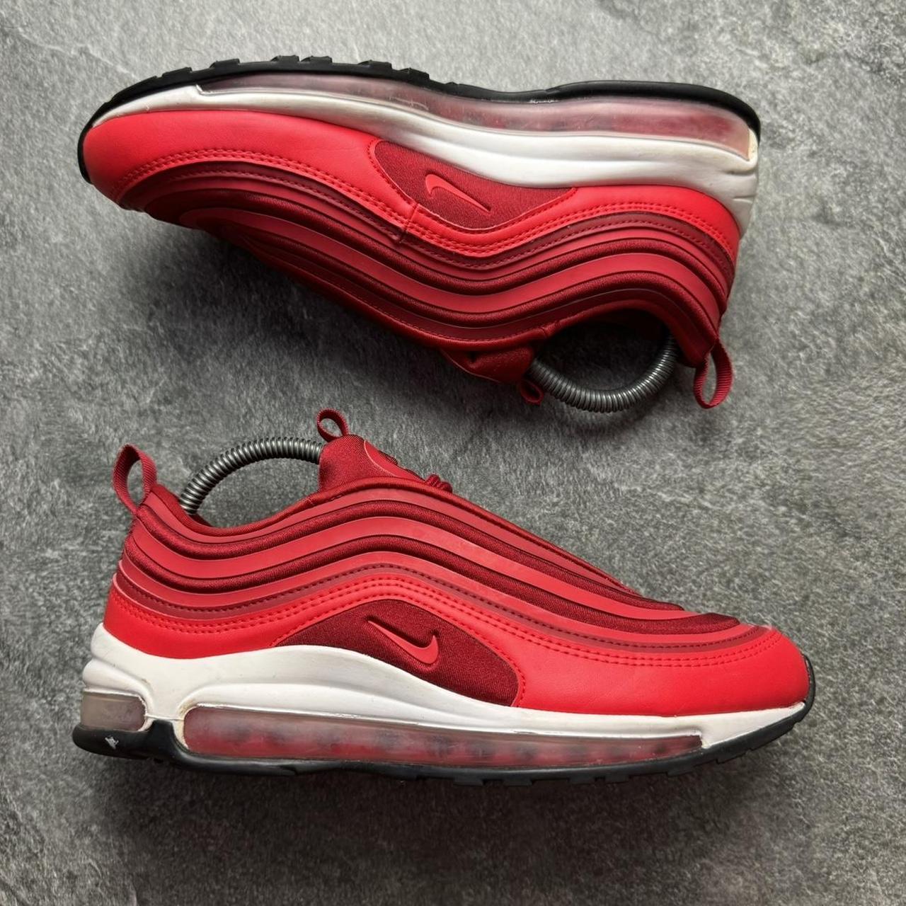 Nike Air Max 97 Ultra Gym Red White Size. Depop