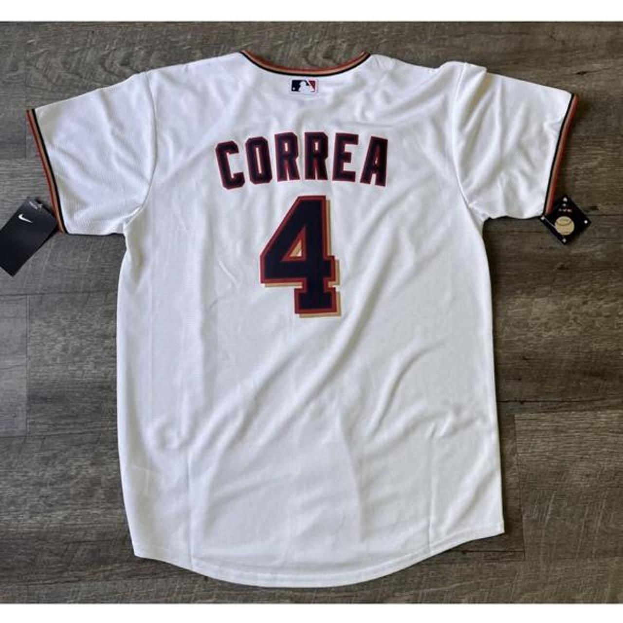 Carlos Correa Minnesota Twins White Nike Jersey