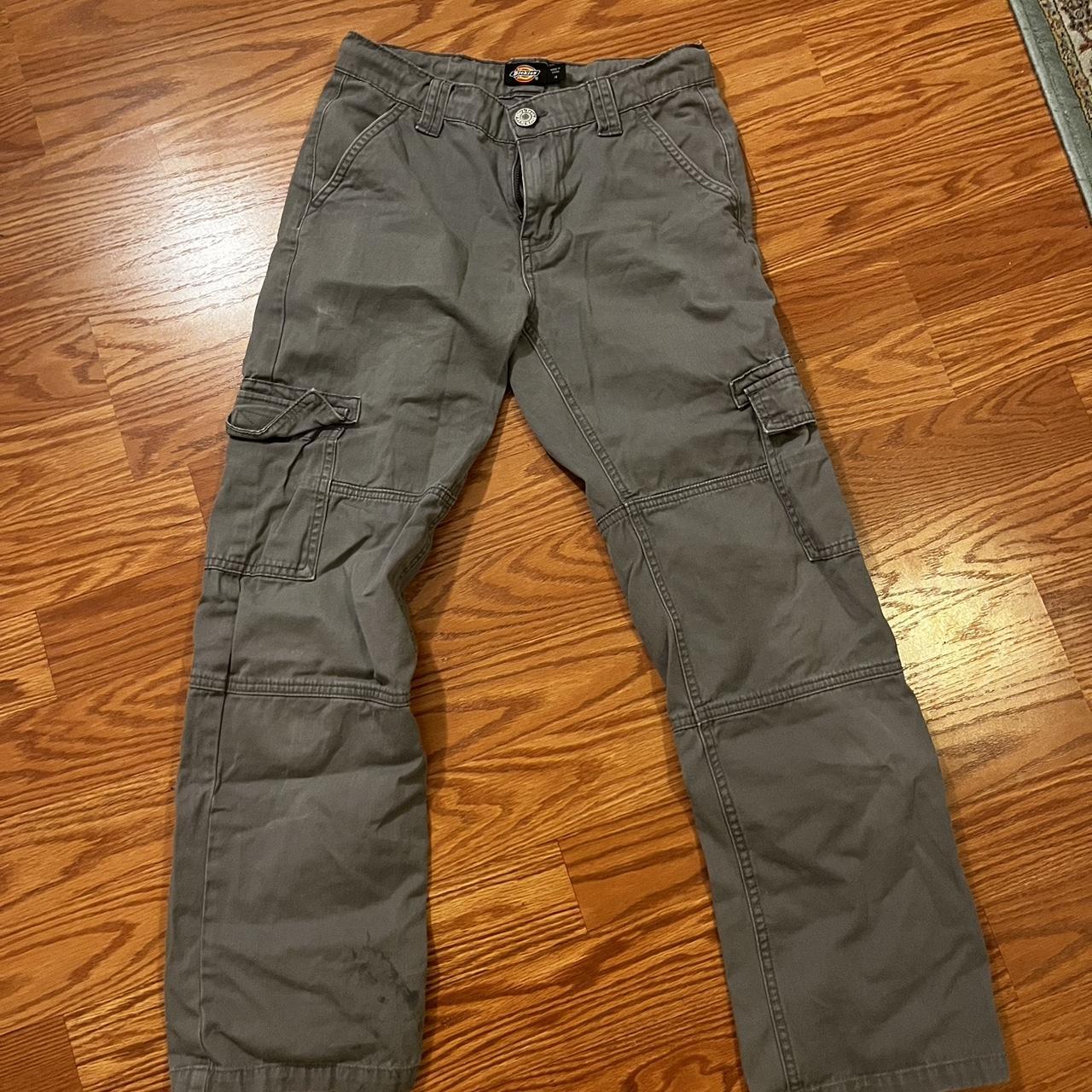 Dickies Women's Grey Trousers Depop