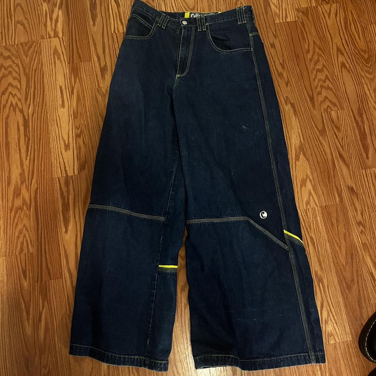 VINTAGE CAFFEINE RAVE JEANS the dopest vintage... - Depop