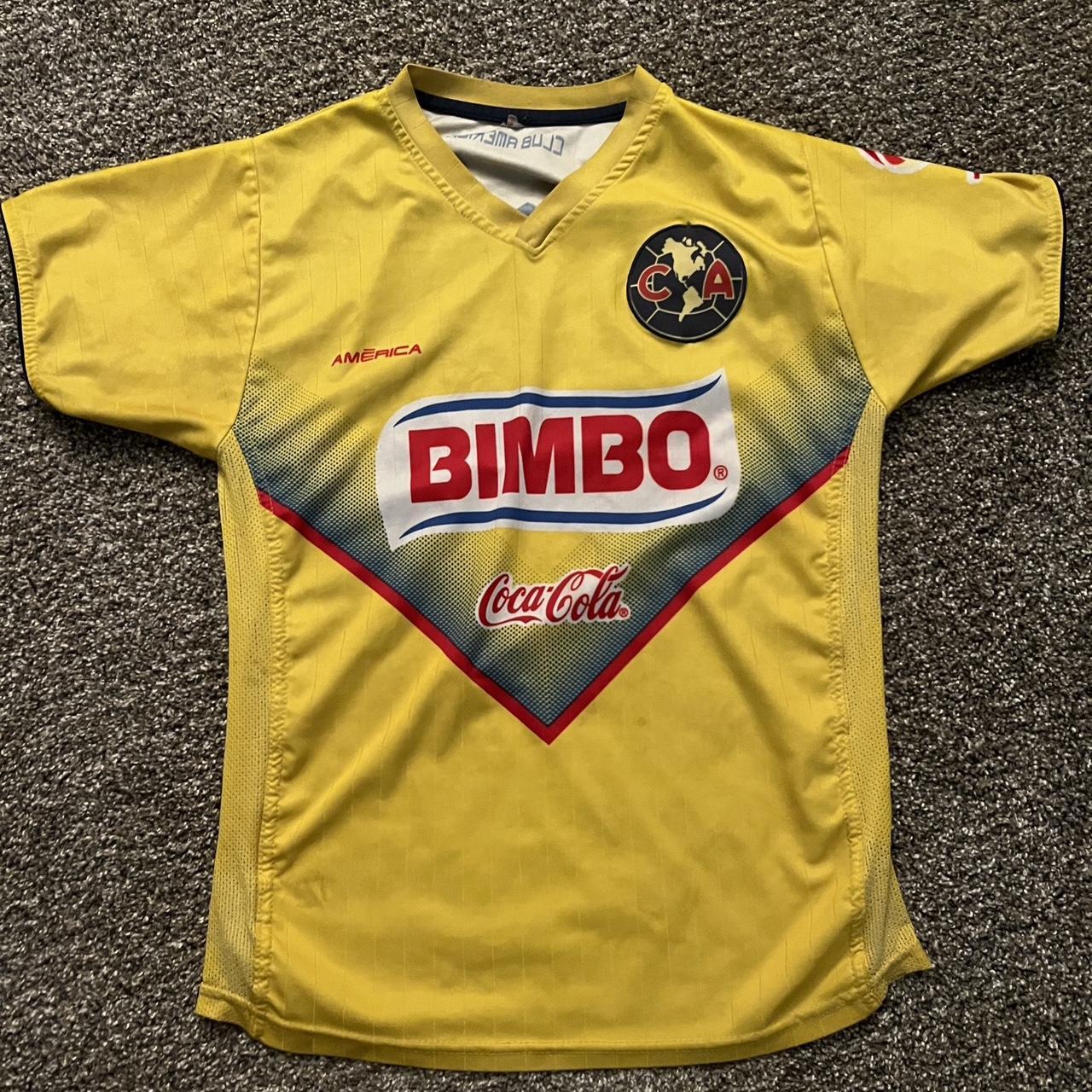 Vintage RARE 2009 Club America Home Kit Soccer Jersey - Depop