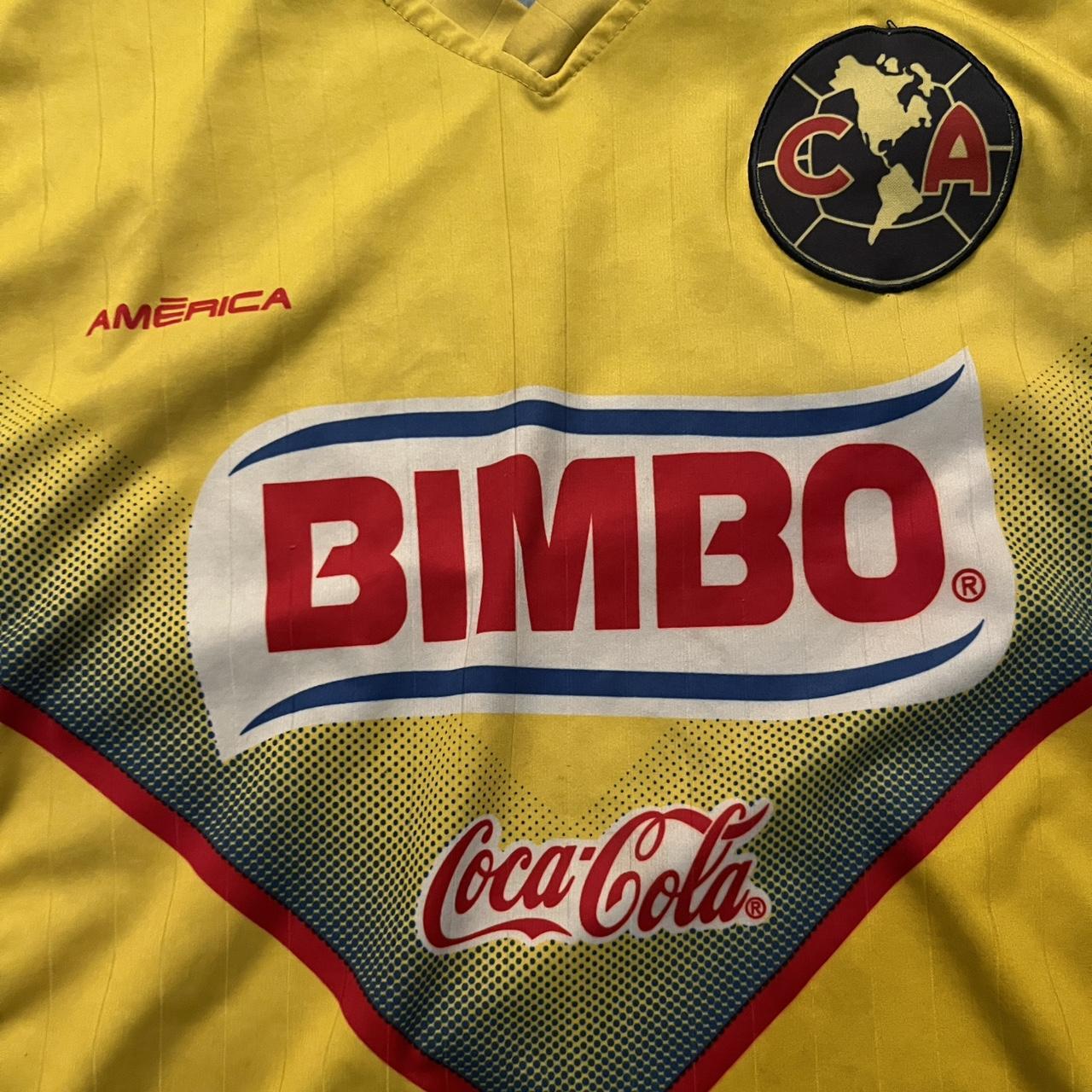 Vintage RARE 2009 Club America Home Kit Soccer Jersey - Depop